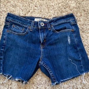 Vintage Levi Denim Cutoff Shorts Size 2